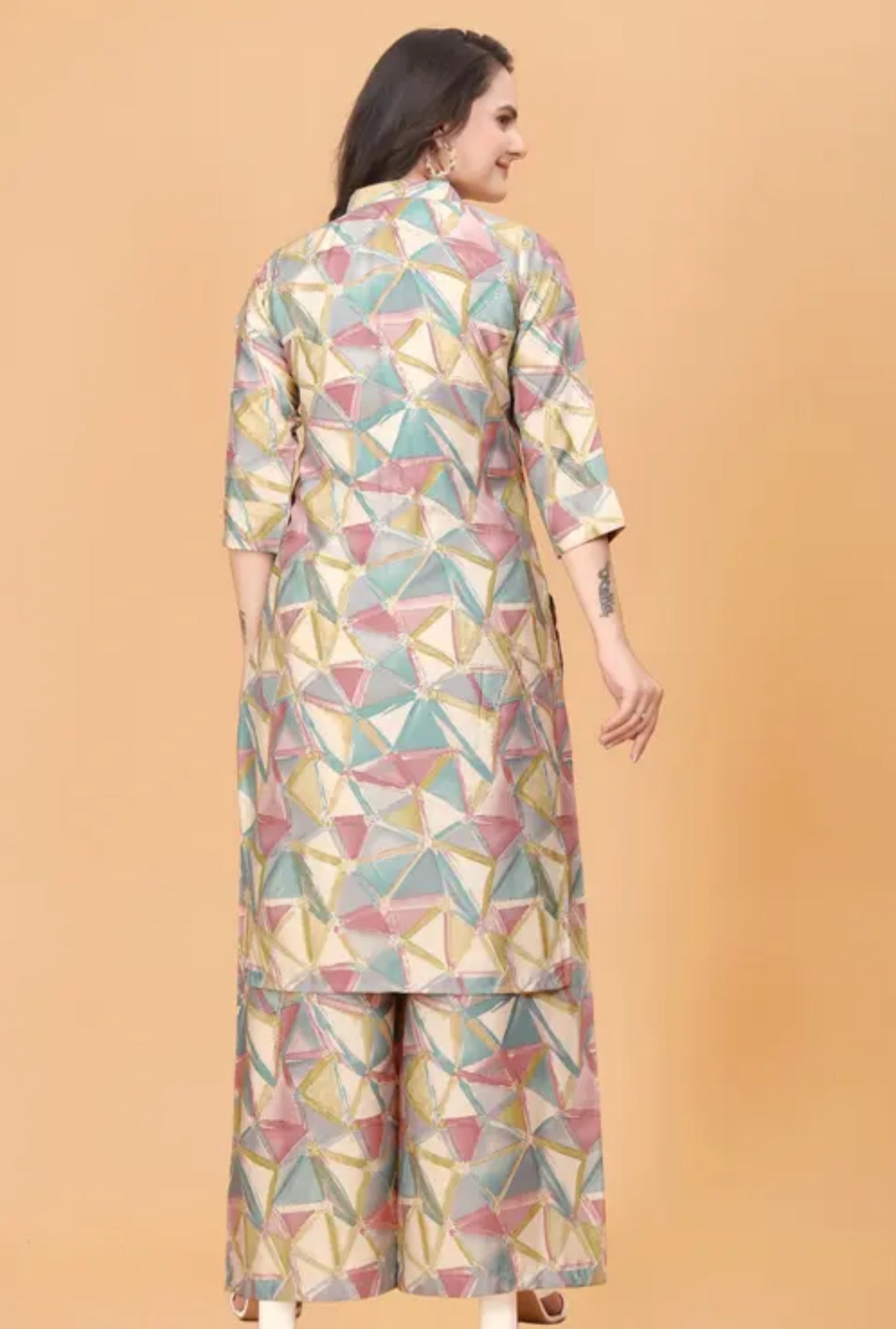 Plazo Pair Top And Bottom Set