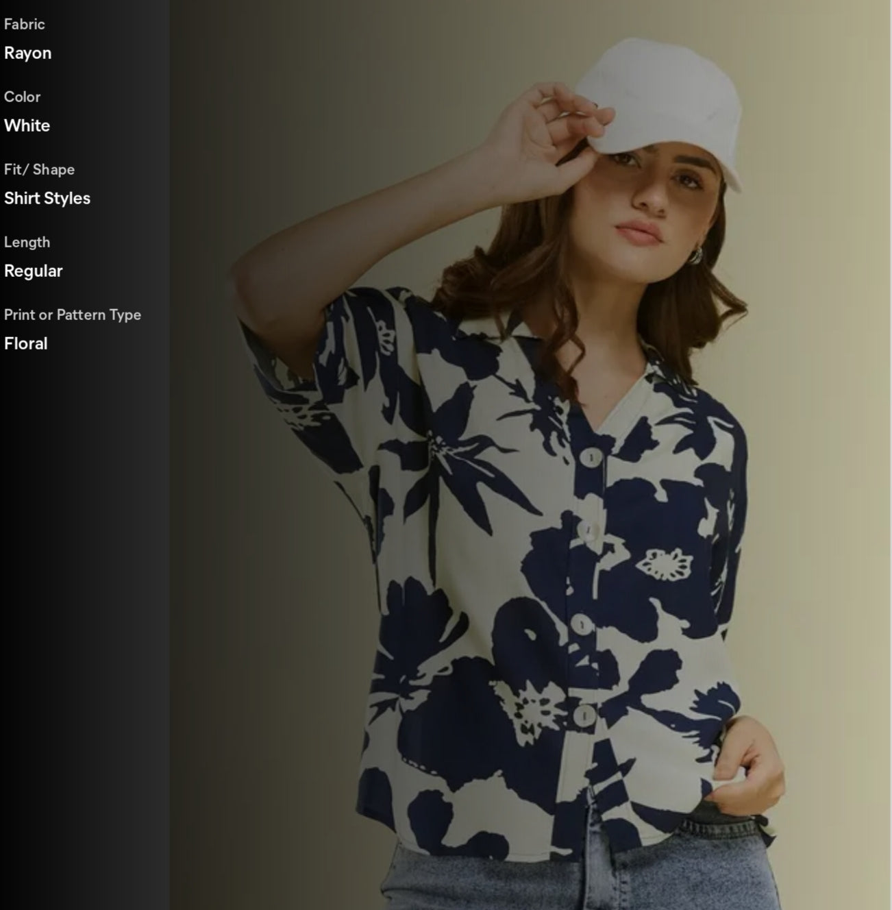 Women's Stylish Floral Printed Shirt