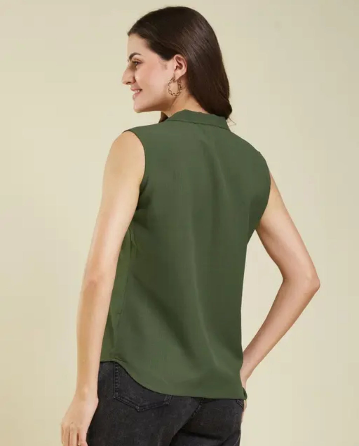 Women's Stylish Solid Casual Shirt