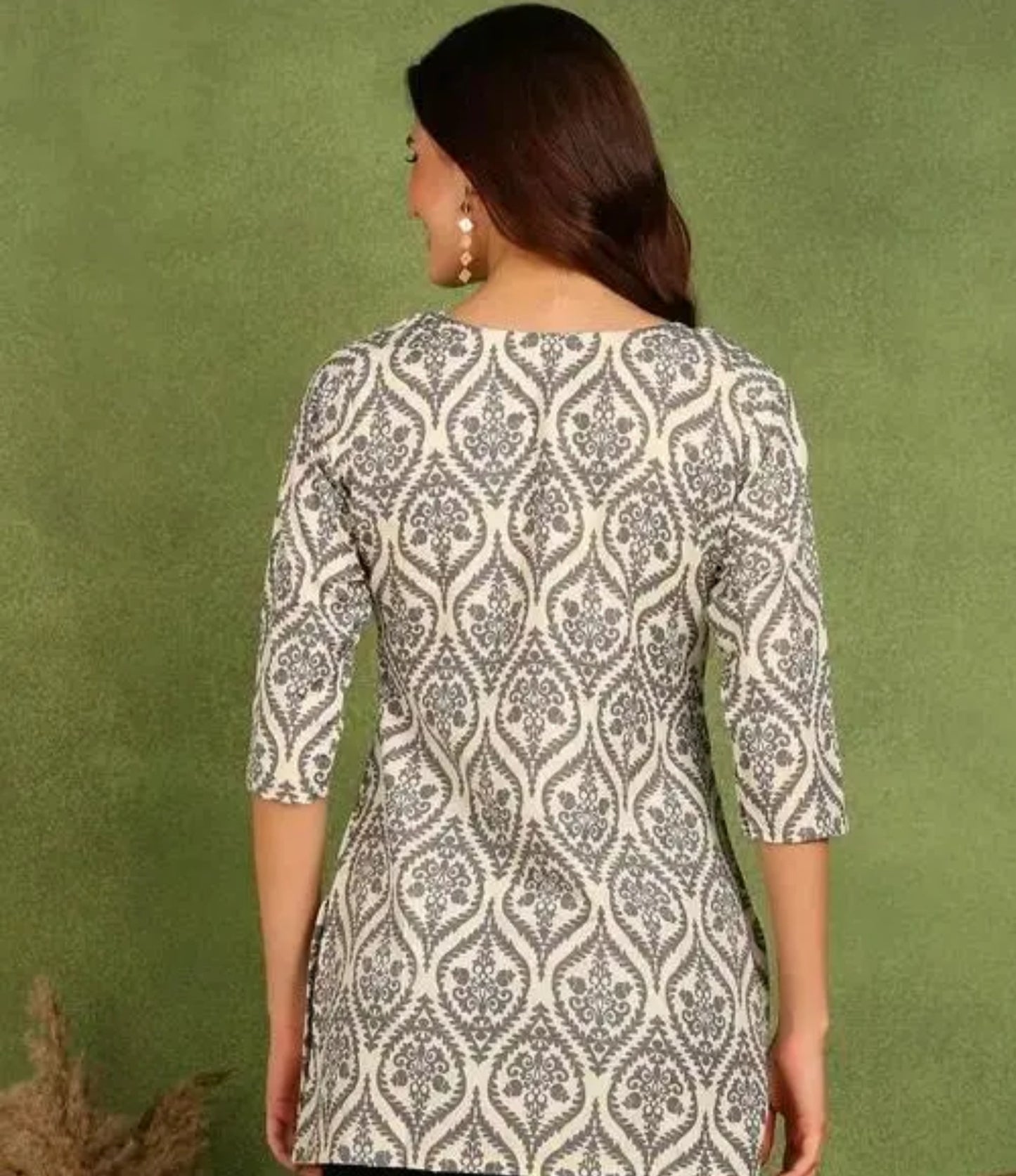 Trending Printed Cotton short kurti for women and girls