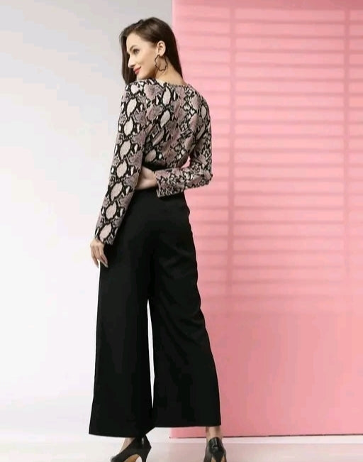 Trendy retro women jumpsuit