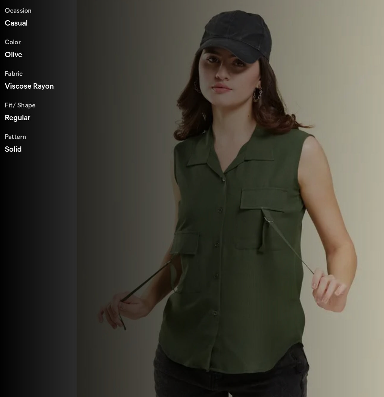 Women's Stylish Solid Casual Shirt