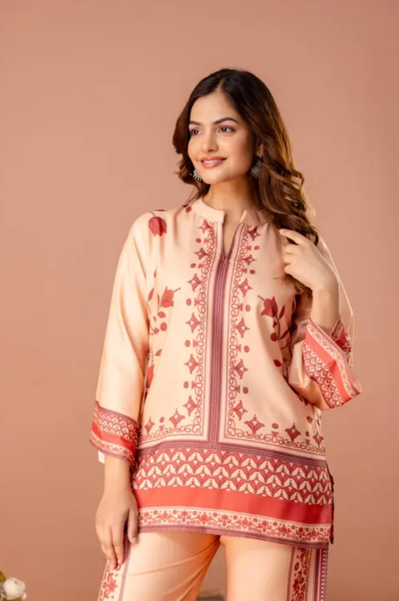 Top and bottom Kurti Pant Set