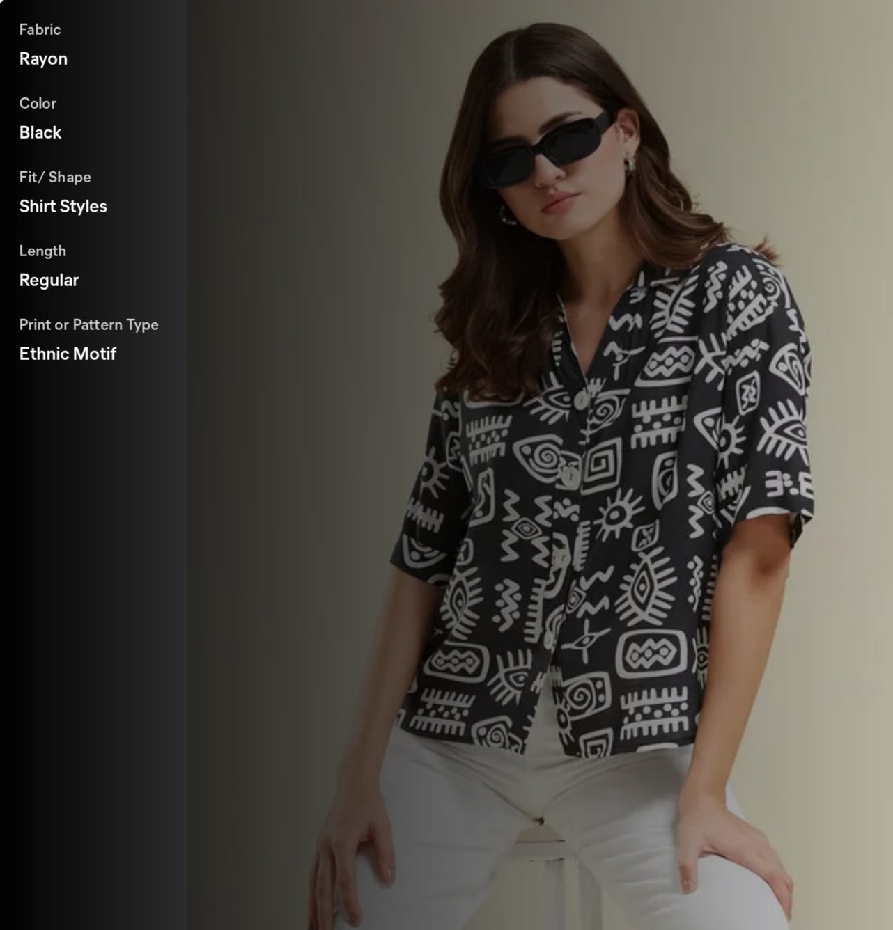 Women's Stylish Floral Printed Shirt