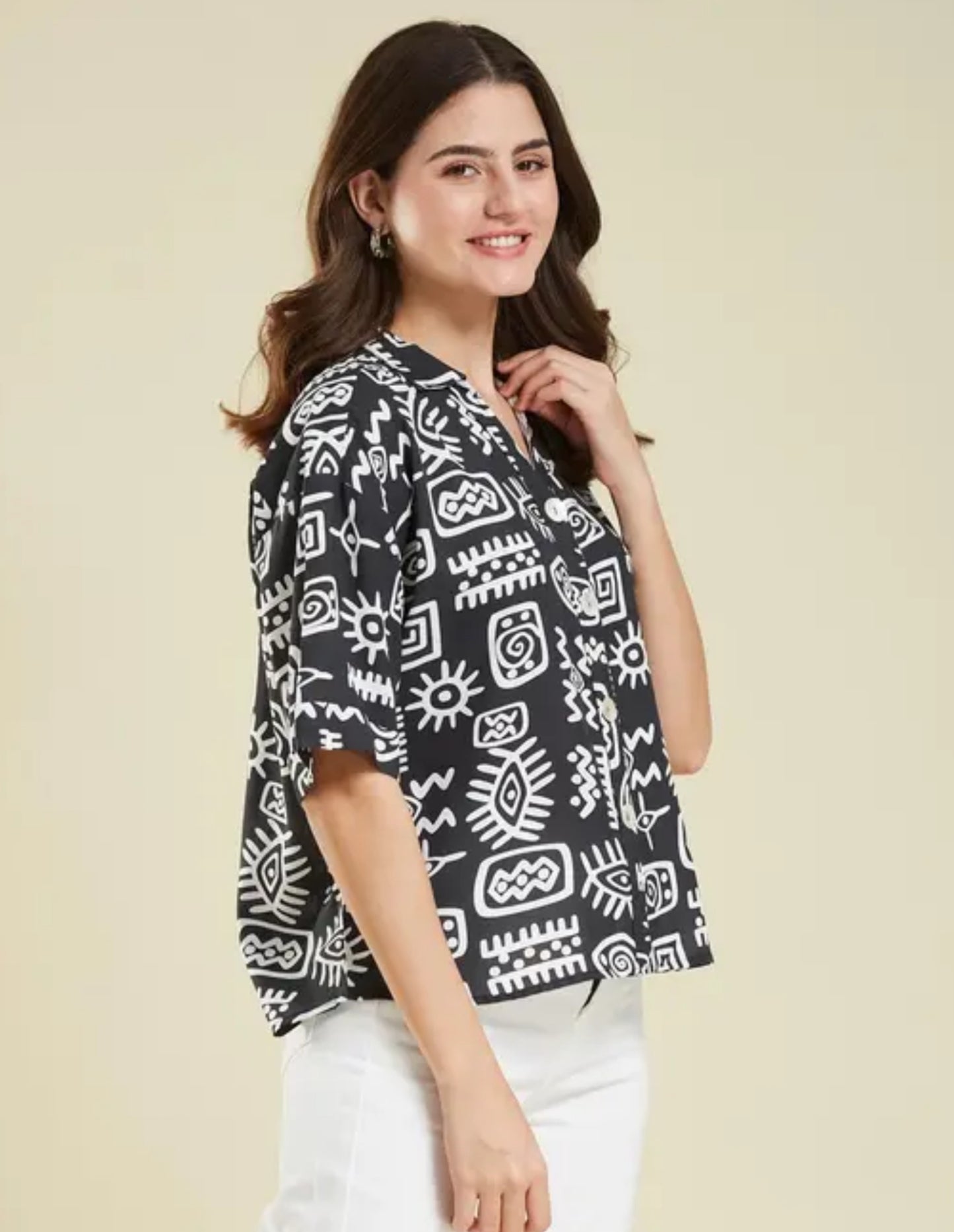 Women's Stylish Floral Printed Shirt