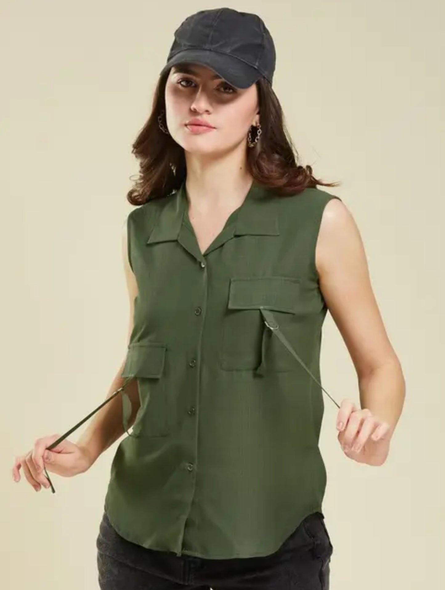 Women's Stylish Solid Casual Shirt