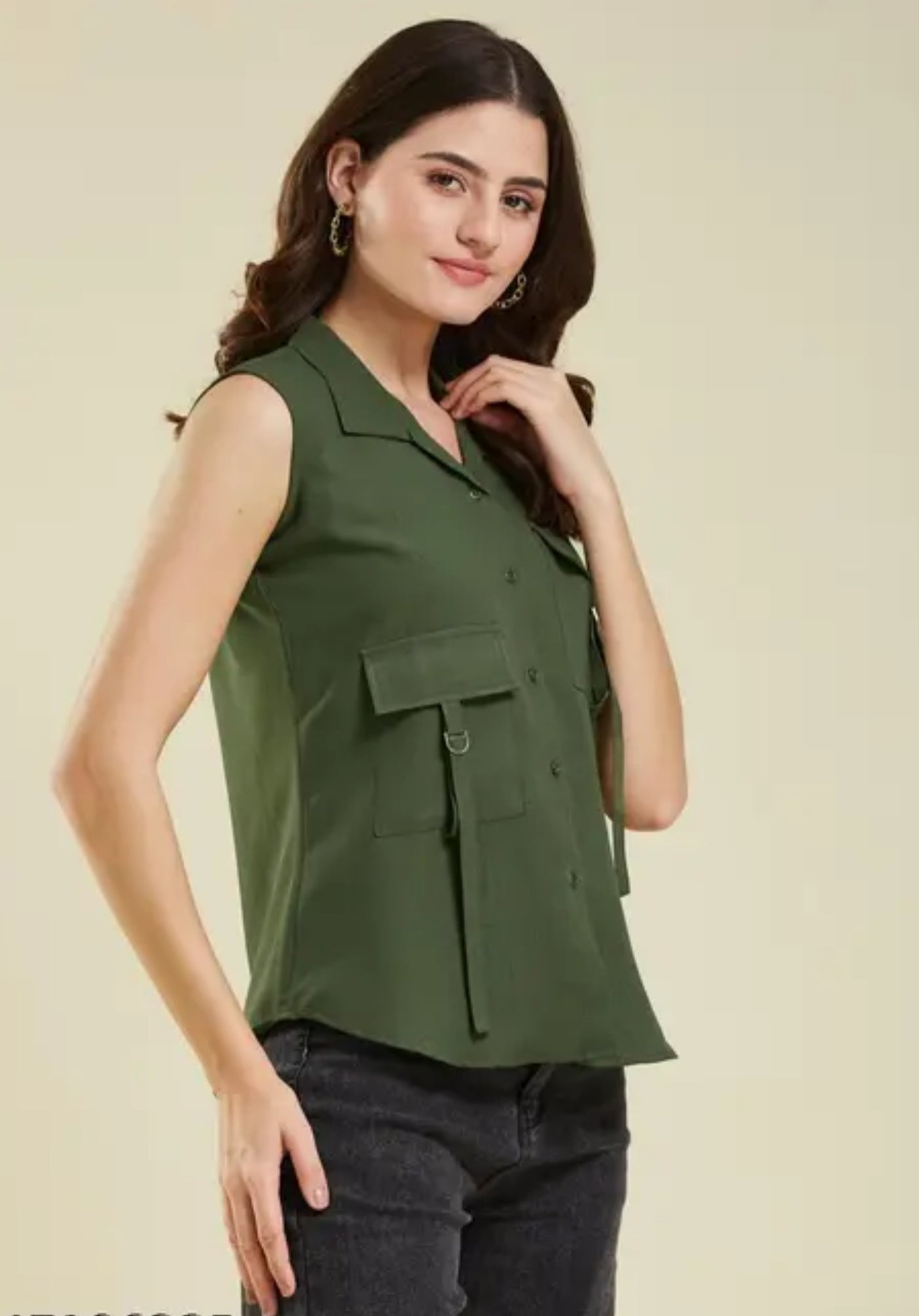 Women's Stylish Solid Casual Shirt