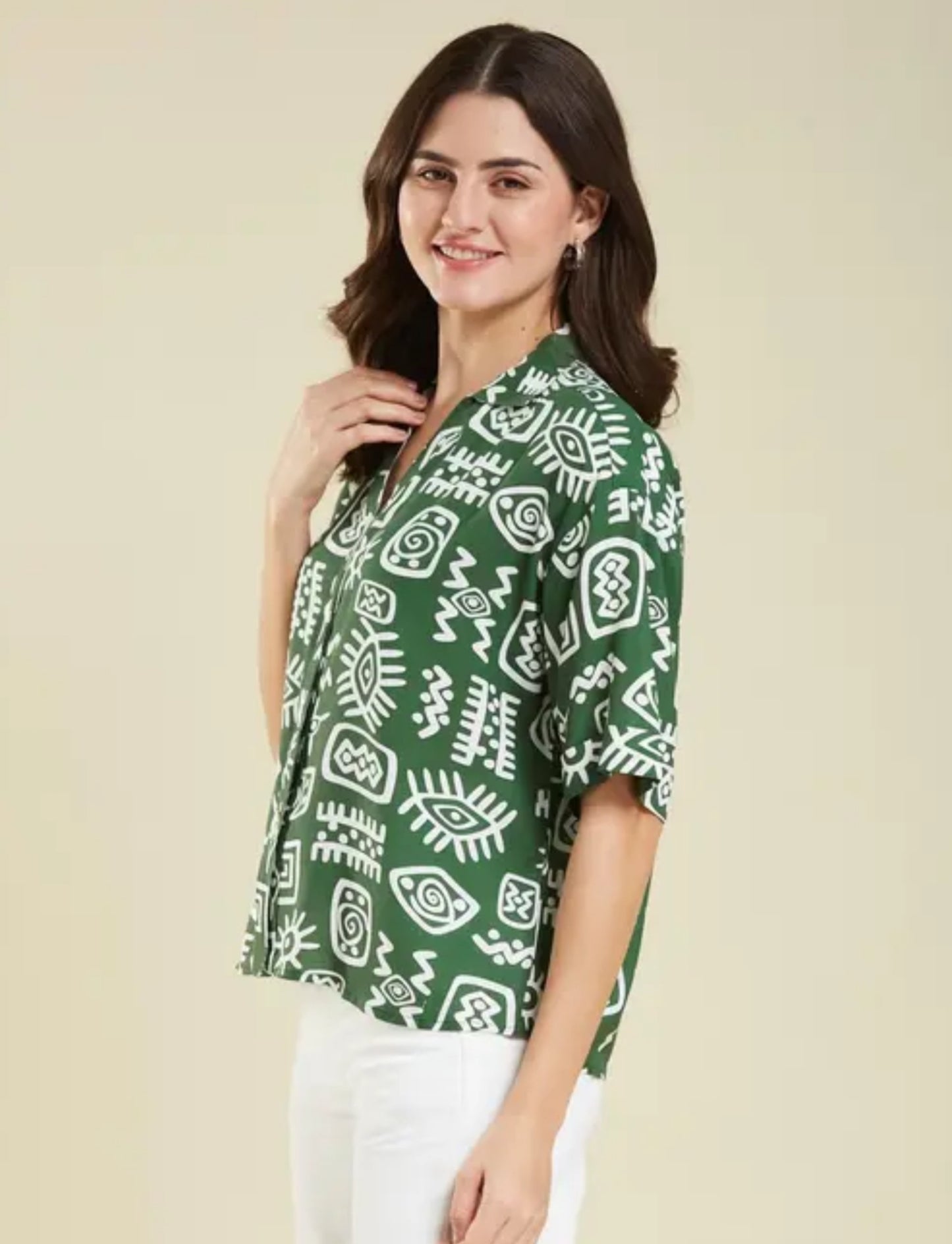Women's Stylish Floral Printed Shirt