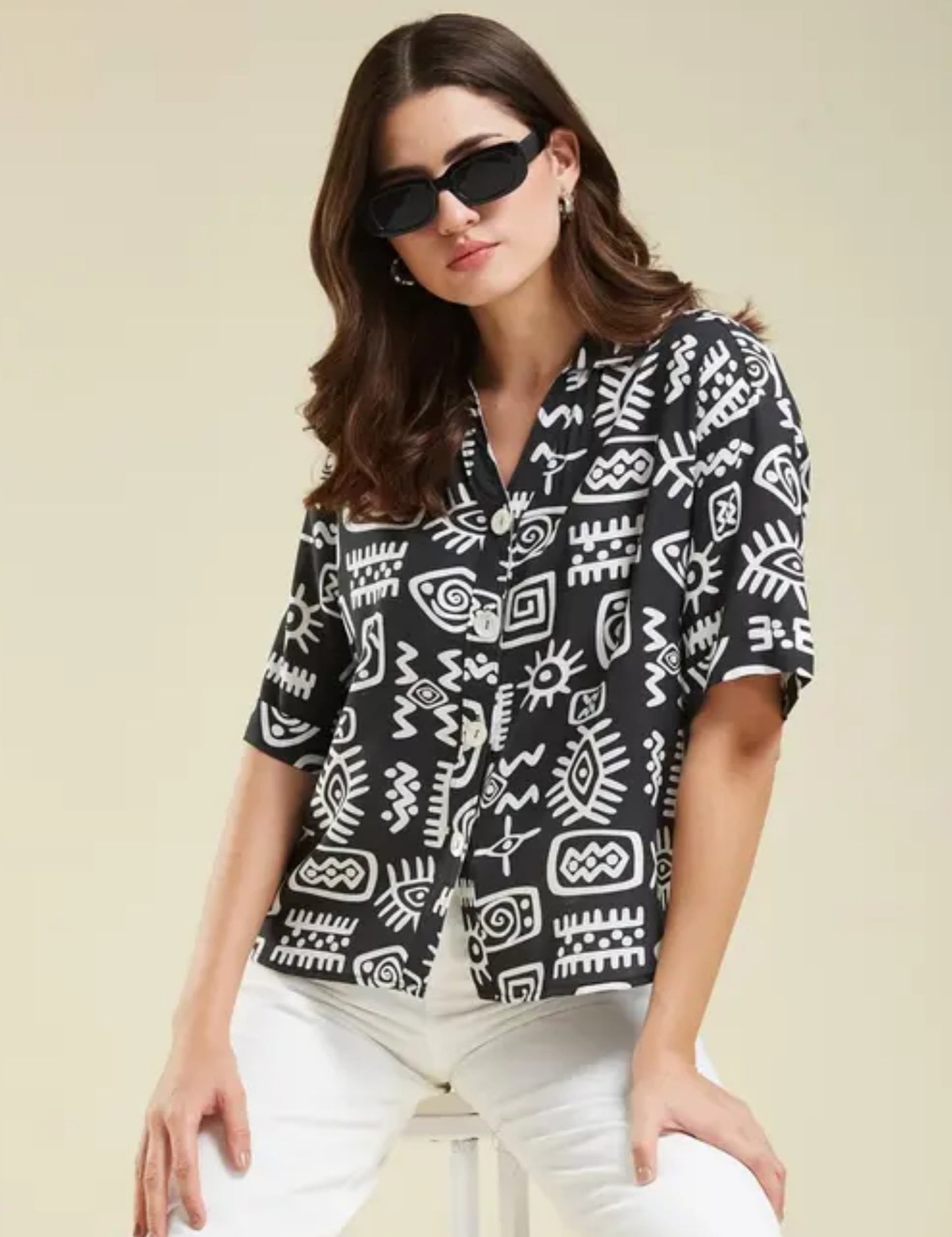 Women's Stylish Floral Printed Shirt