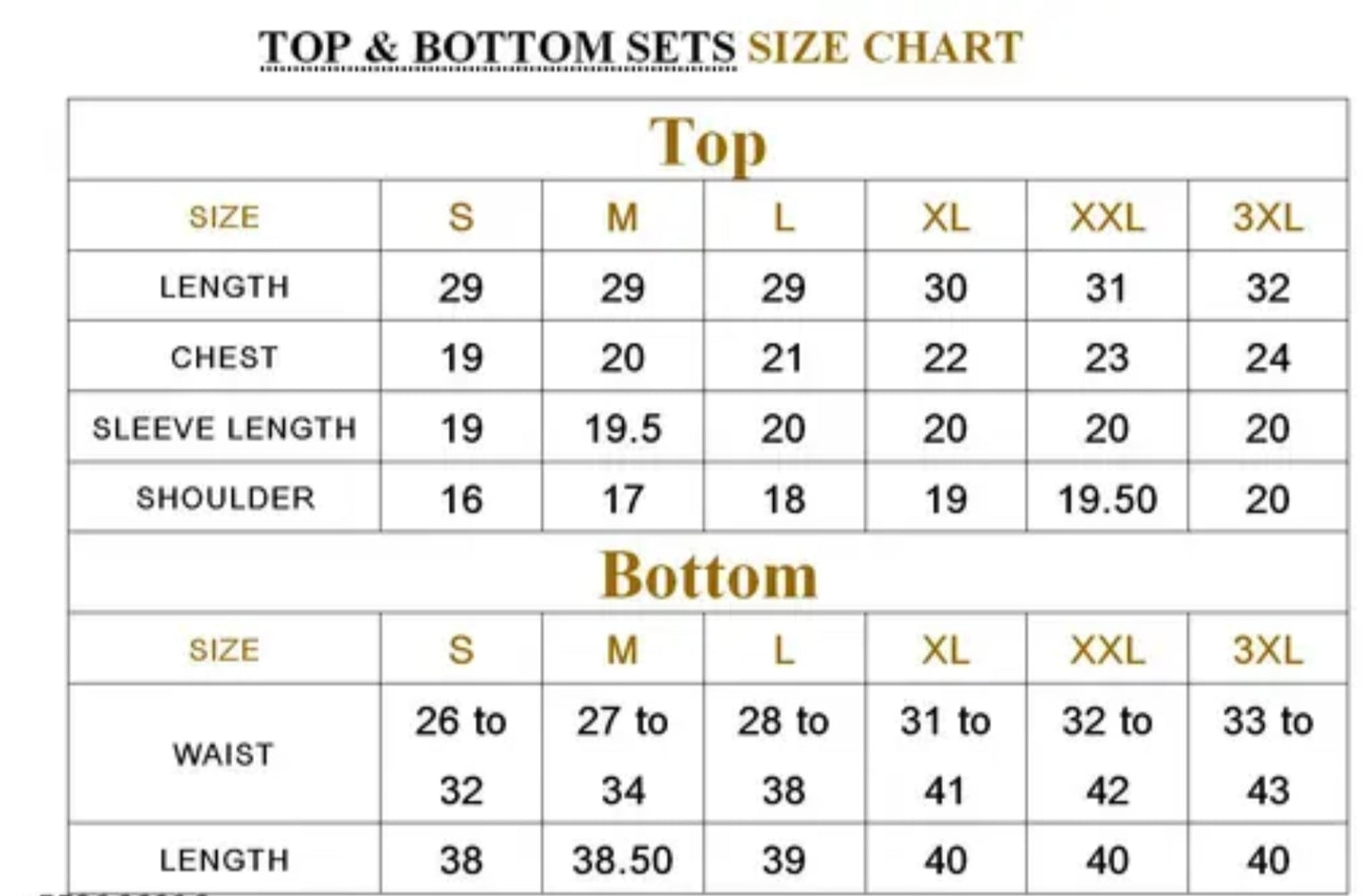 Premium co-ord set for women/ Top and bottom set