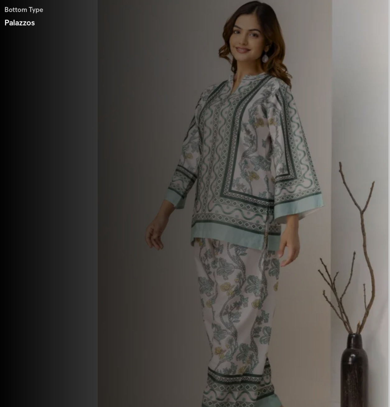 Top and bottom Kurti Pant Set
