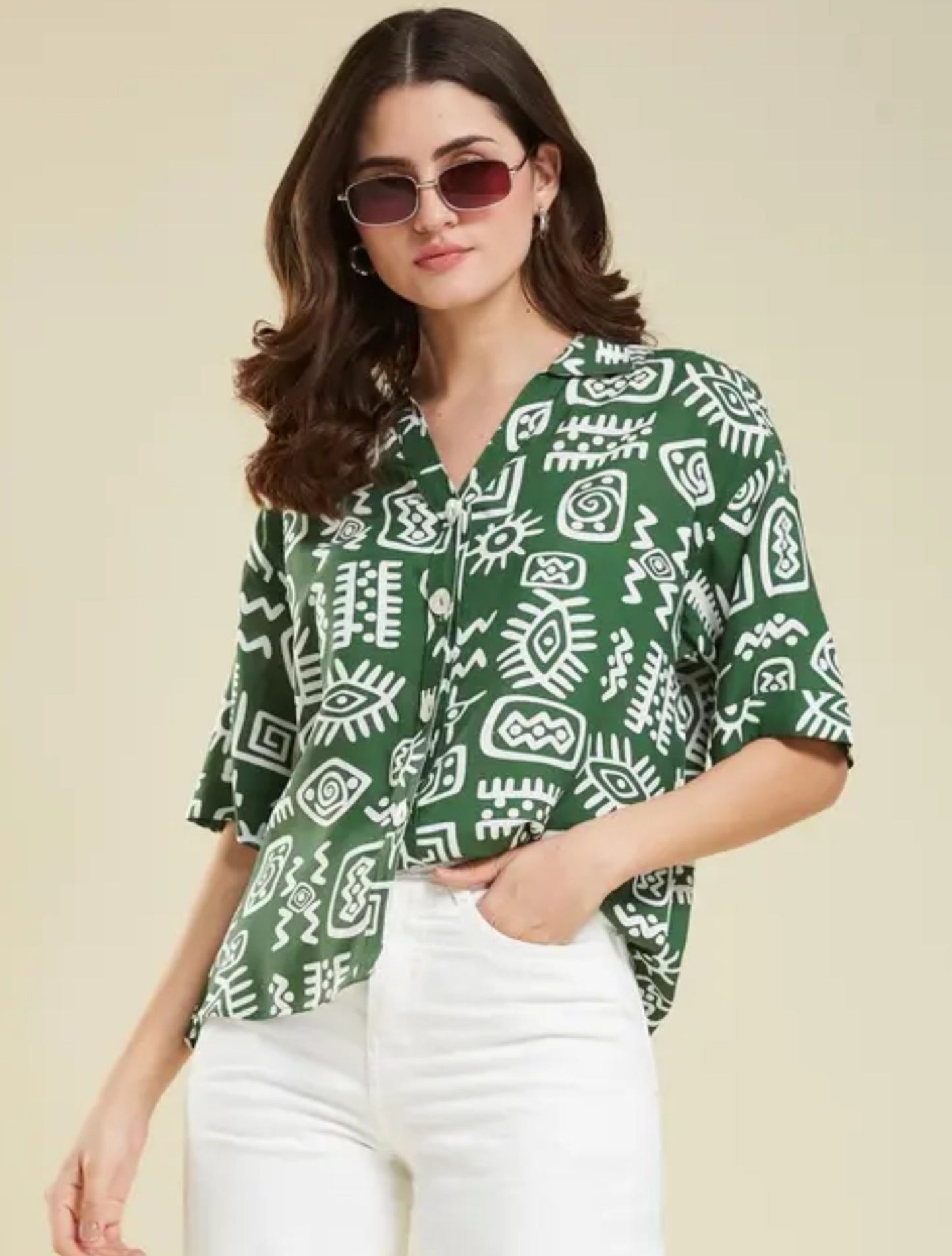 Women's Stylish Floral Printed Shirt