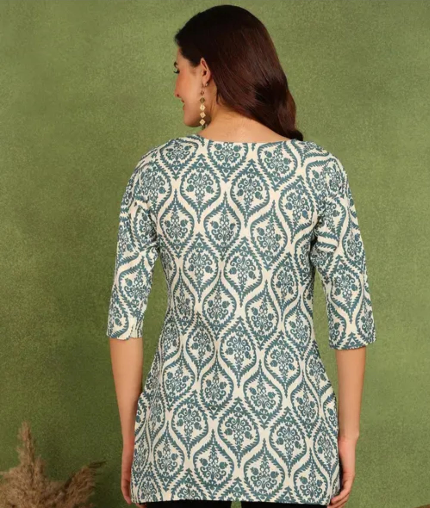 Trending Printed Cotton short kurti for women and girls