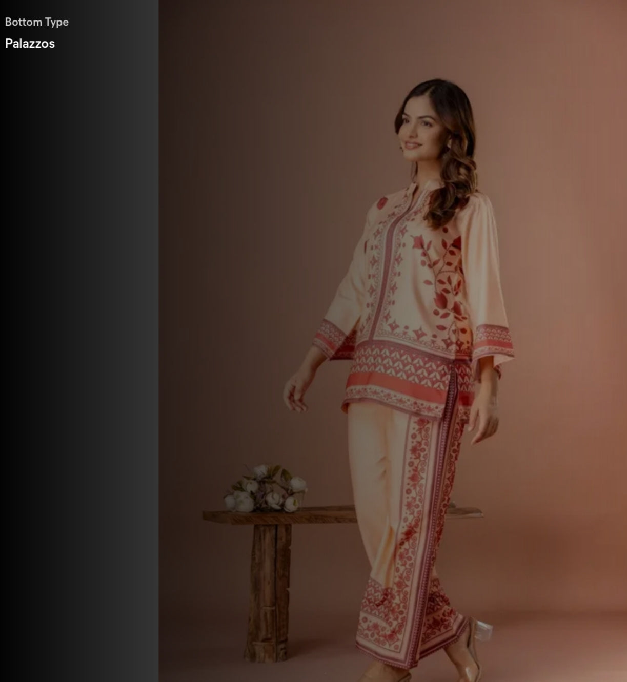 Top and bottom Kurti Pant Set
