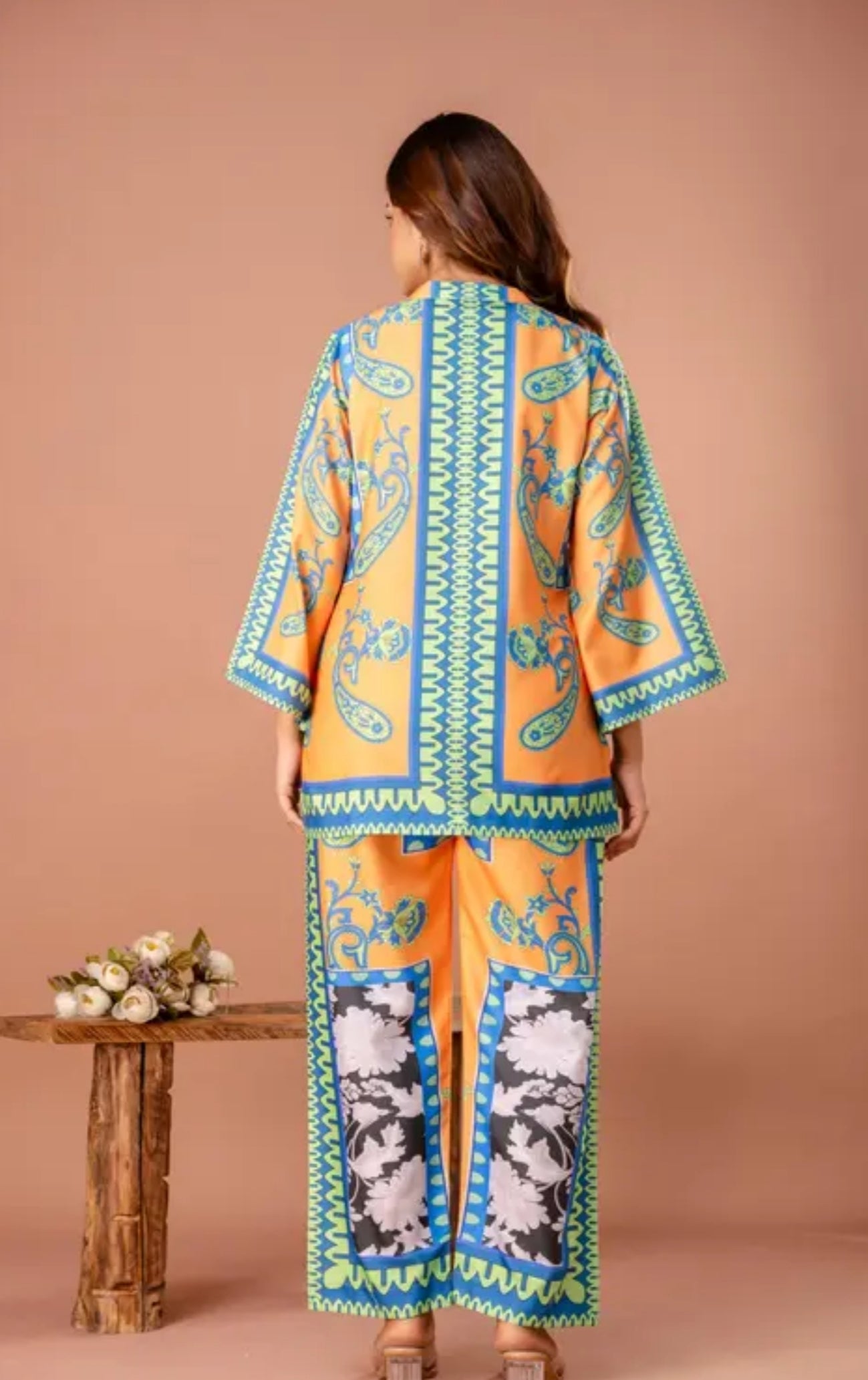 Top and bottom Kurti Pant Set