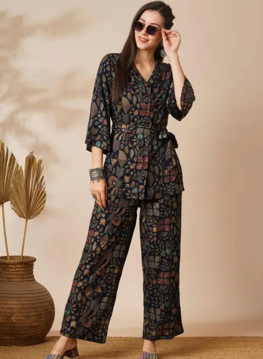 Stylish western top and pant