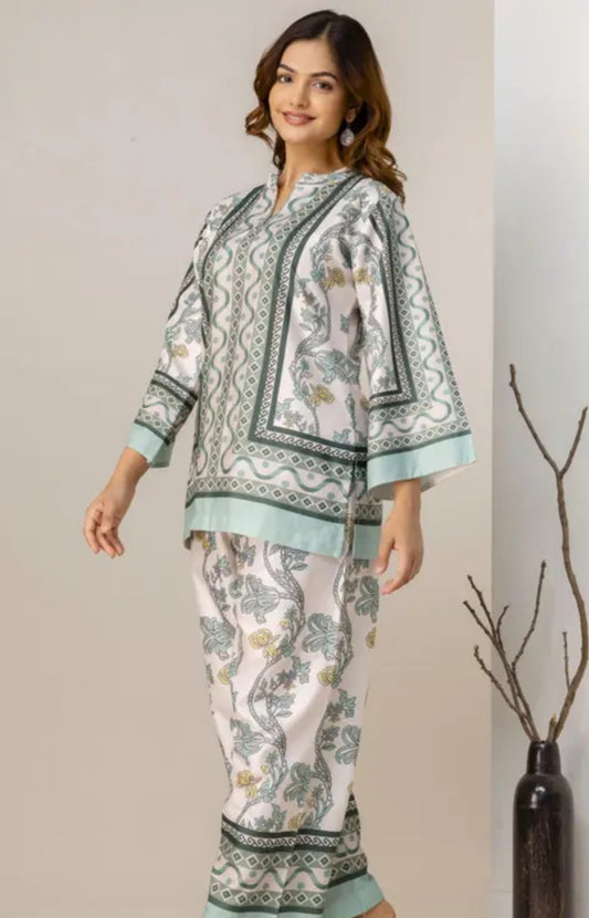 Top and bottom Kurti Pant Set