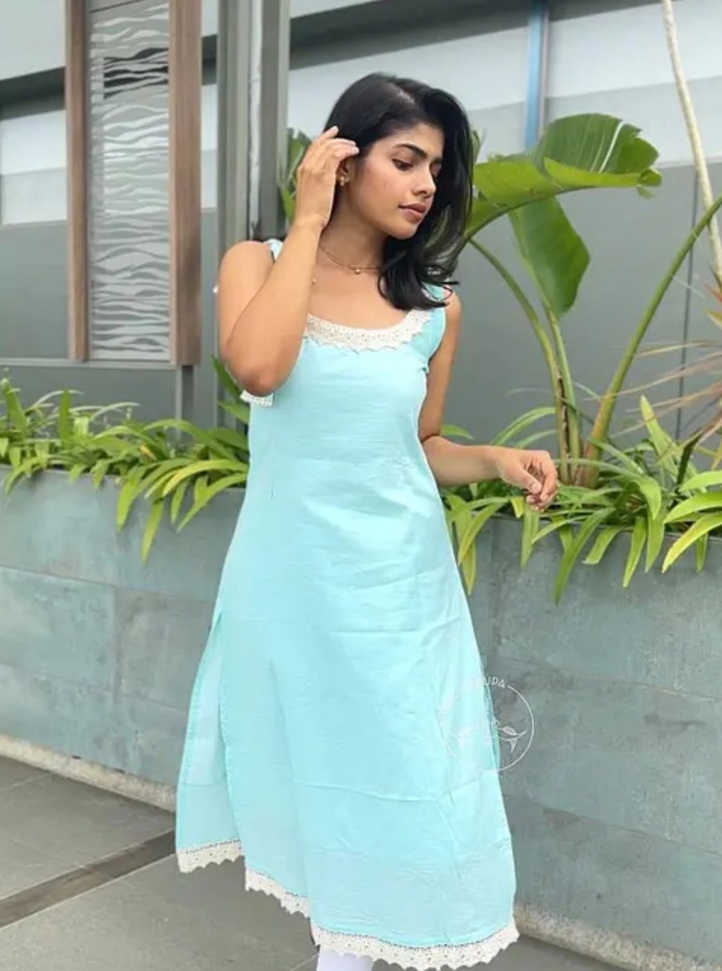 Sleeveless kurti