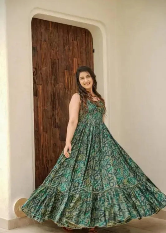 New Trendy Stylish Printed Floral Dress for women